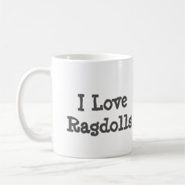 J'aime la tasse de Ragdolls