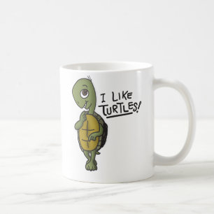J'aime la tasse de tortues