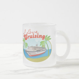 J'aime la tasse givrée de croisière