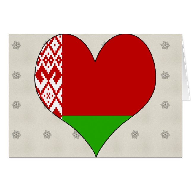 J'aime le Belarus (Devant horizontal)