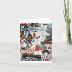 J'aime le carte pour notes NYC