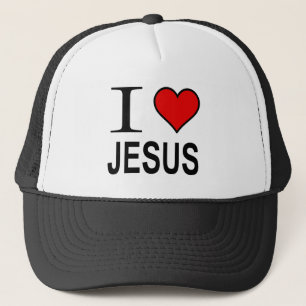 J'aime le casquette de camionneur de Jésus