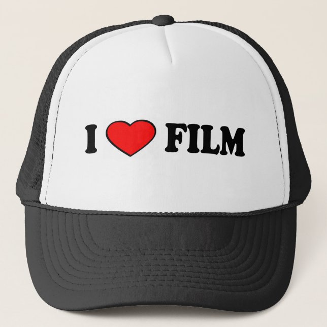 j'aime le casquette de film (Devant)