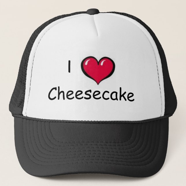 J'aime le casquette de gâteau au fromage (Devant)