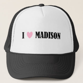J'AIME LE CASQUETTE DE MADISON