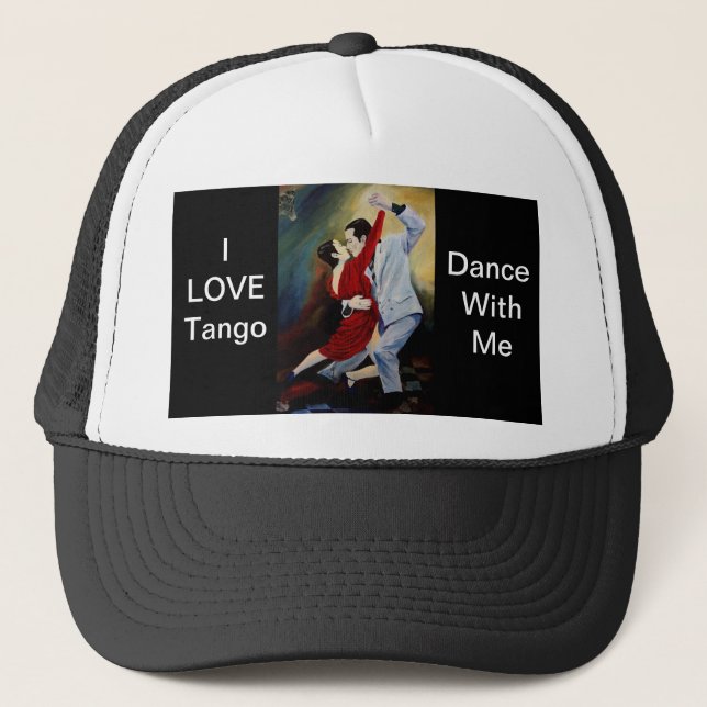 J'aime le casquette de tango (Devant)
