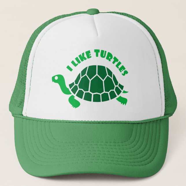J'aime le casquette de tortues (Devant)
