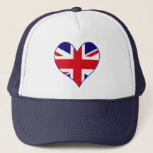 J'aime le casquette du drapeau britannique