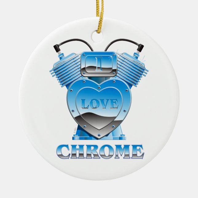 J'aime le chrome - ornement (Devant)