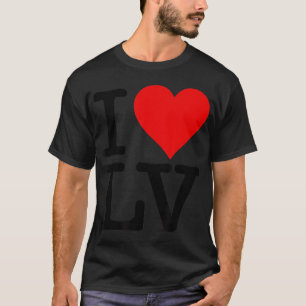 J'AIME LE COEUR LAS VEGAS NEVADA LV T-Shirt
