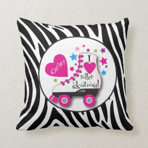 J'aime le coussin de patinage de rouleau