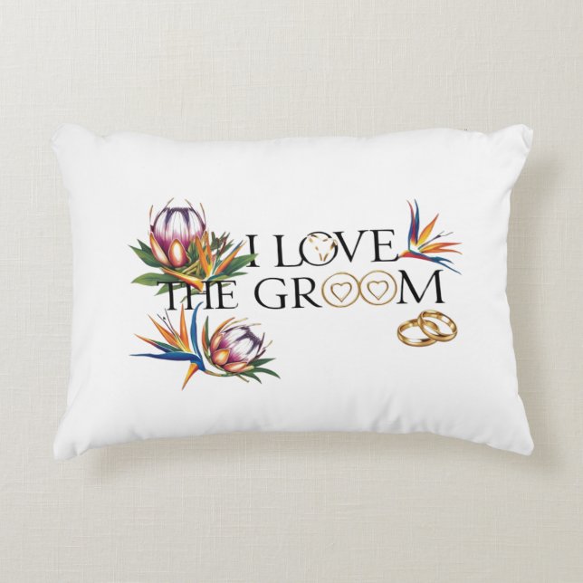 J'Aime Le Coussin Groom (Devant)