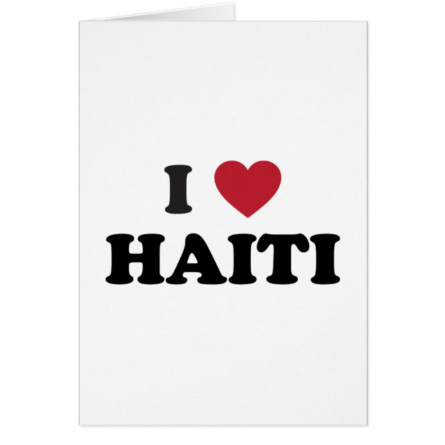 J'aime le Haïti (Devant)