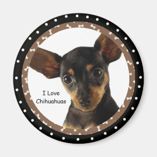 J'aime le Magnet du Chihuahuas