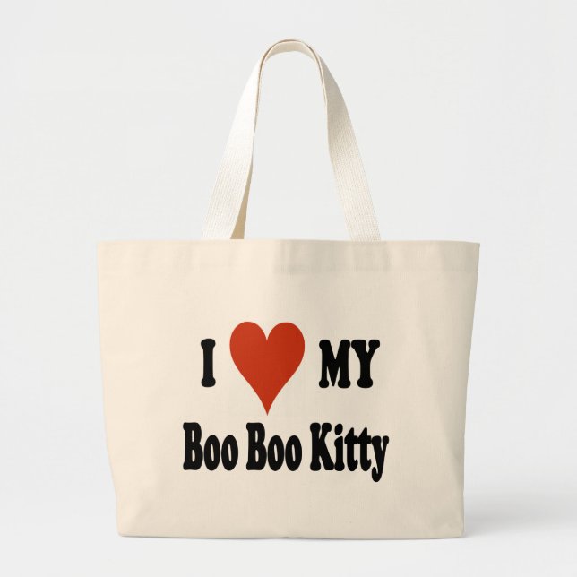 J'aime le mon hue hue le sac fourre-tout à Kitty (Devant)