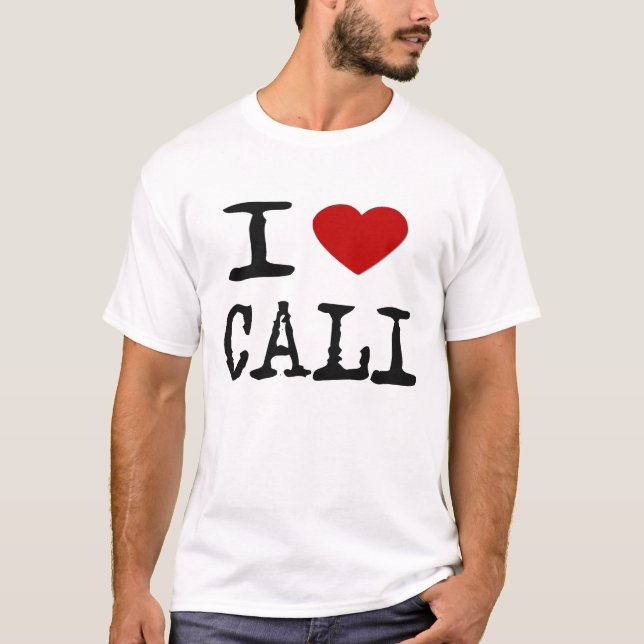 j'aime le nouveau cali — T-Shirts (Devant)