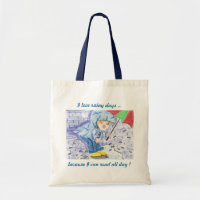J'aime le petit sac fourre-tout à jours pluvieux