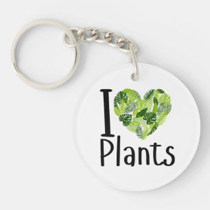 J'aime le Porte - clé Plante
