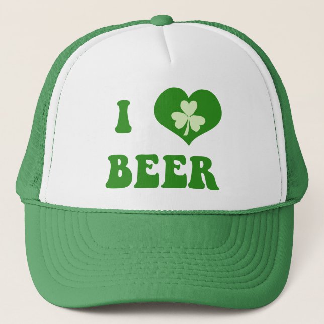 J'aime le rétro casquette irlandais de casquette (Devant)