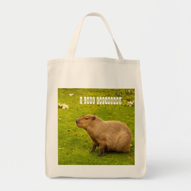 J'aime le sac Capybaras (Devant)