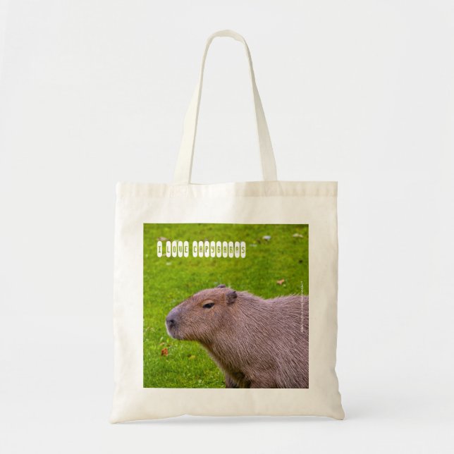 J'aime le sac Capybaras (Devant)