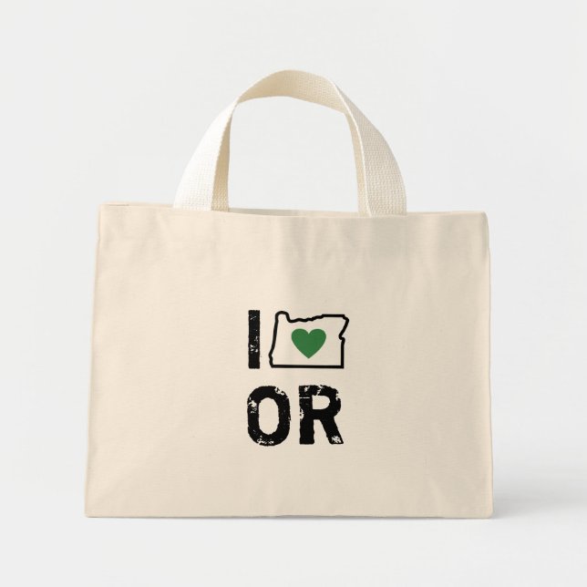 J'aime le sac de l'Oregon (Devant)