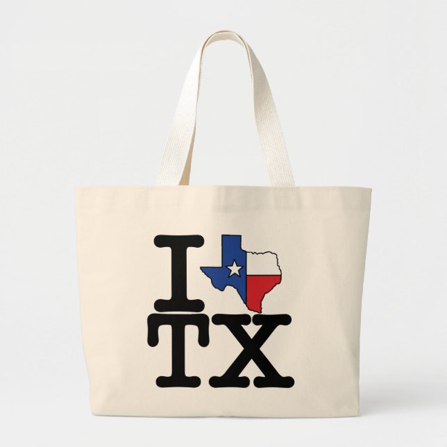 J'aime le sac du Texas (Devant)