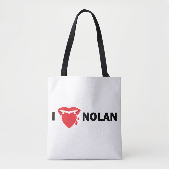 J'aime le sac fourre-tout à Nolan (la lumière) (Devant)