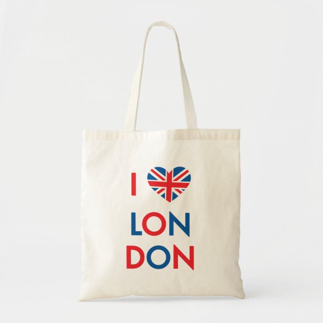 J'aime le Sac fourre-tout de Londres (Devant)