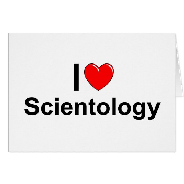 J'aime le Scientology (de coeur) (Devant horizontal)