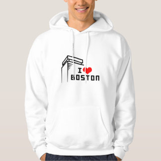 J'aime le sweat - shirt à capuche de Boston
