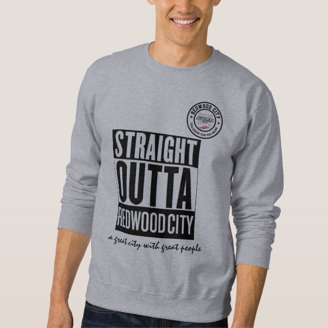 J'aime le sweatshirt 1578 de club de fan de (Devant)
