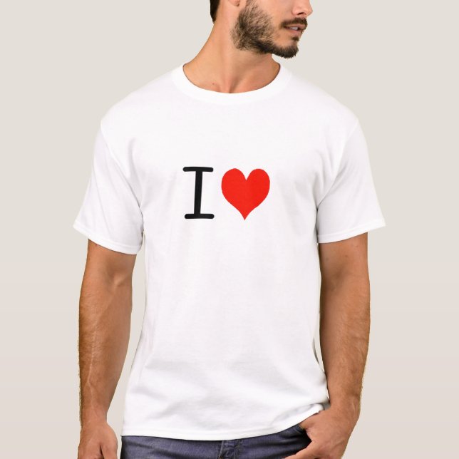 J'aime… le T-shirt (Devant)