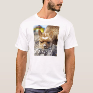 J'aime le T-shirt d'alpaga