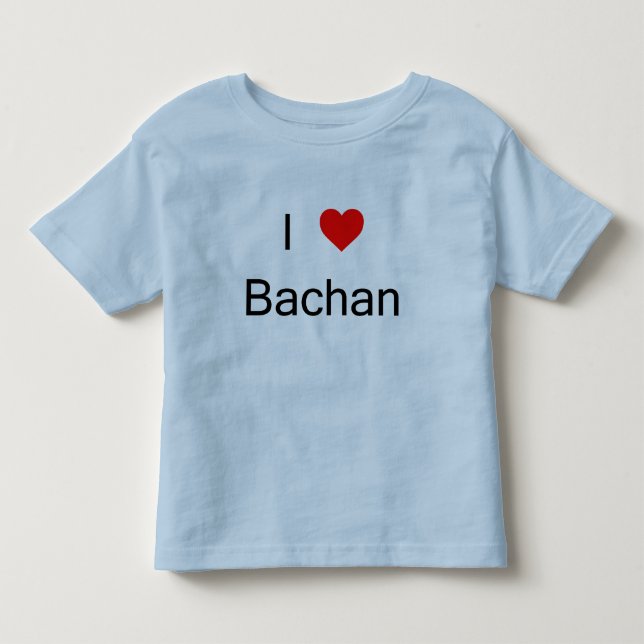 J'aime le T-shirt de Bachan (Devant)