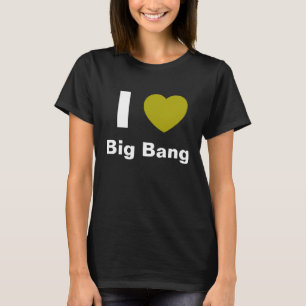 J'aime le T-shirt de Big Bang (le noir)