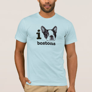 J'aime le T-shirt de Bostons