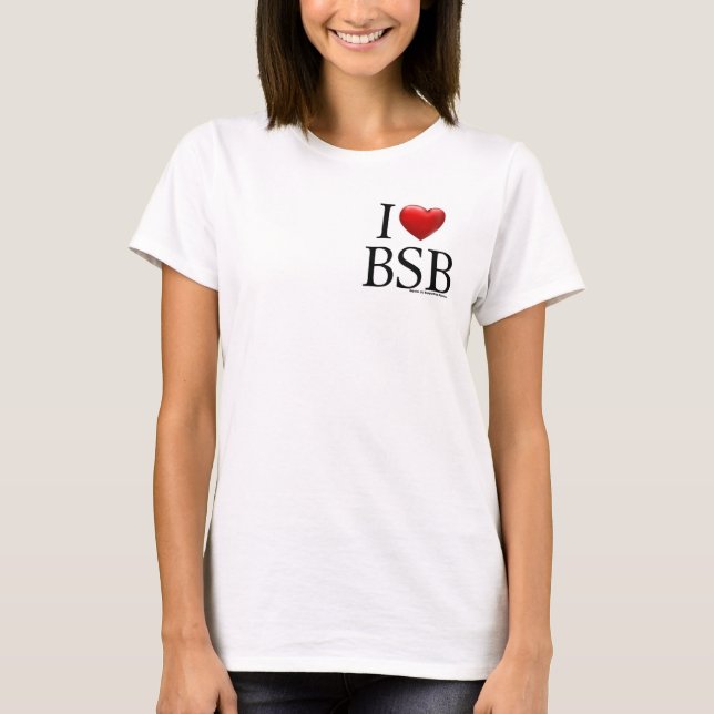 J'aime le T-shirt de BSB (Devant)