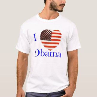 J'aime le T-shirt de coutume d'Obama