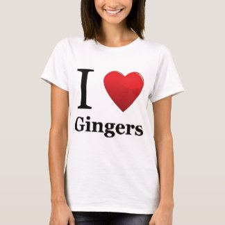 J'aime le T-shirt de gingembres