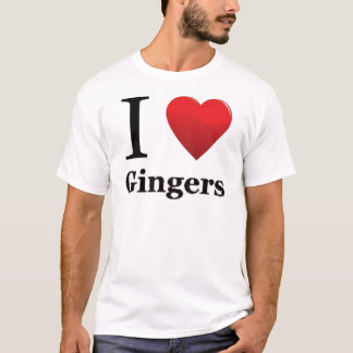 J'aime le T-shirt de gingembres