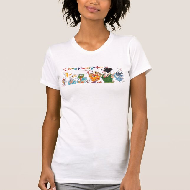 J'aime le T-shirt de jardin d'enfants (Devant)