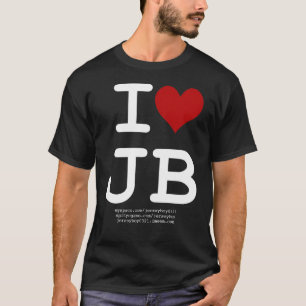 J'aime le T-shirt de JB (noir)