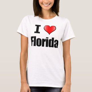 J'aime le T-shirt de la Floride - femmes