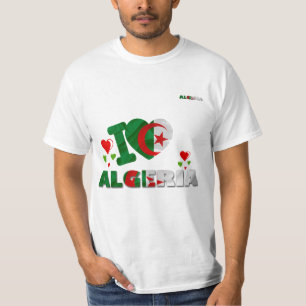 J'AIME LE T-SHIRT DE L'ALGÉRIE