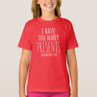 J'aime le T-shirt de vacances de présents