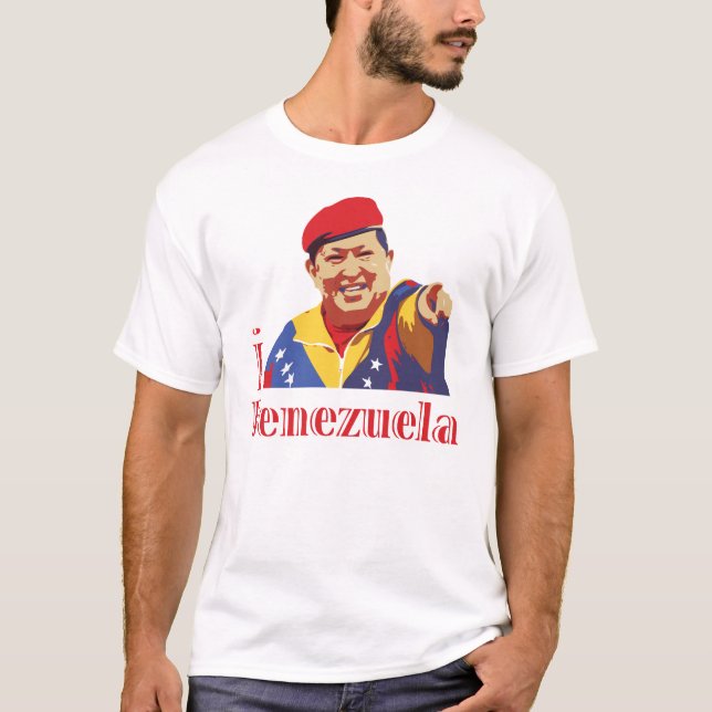 J'AIME le T-shirt du VENEZUELA (Devant)