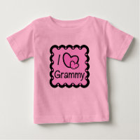 J'aime le T-shirt mignon de Grammy