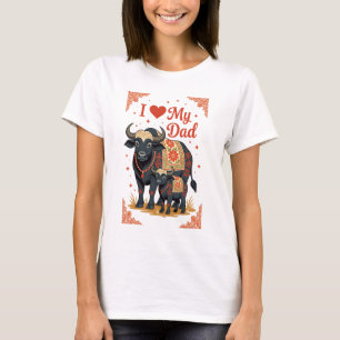 J'aime le t-shirt papa - J'❤️ MON PÈRE