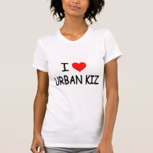 J'aime le T-shirt urbain de Kiz - Kizomba